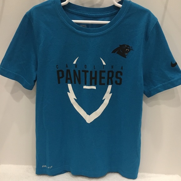 Kids Nike NFL Carolina Panthers Dri Fit Shirt